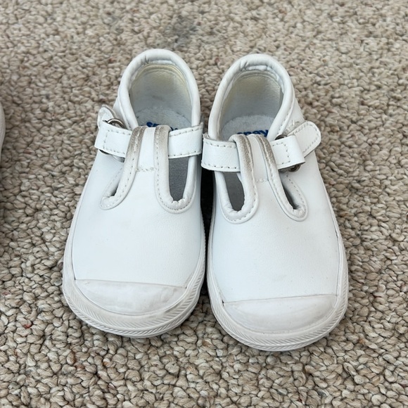 Keds leather Velcro slip ons - Picture 4 of 6
